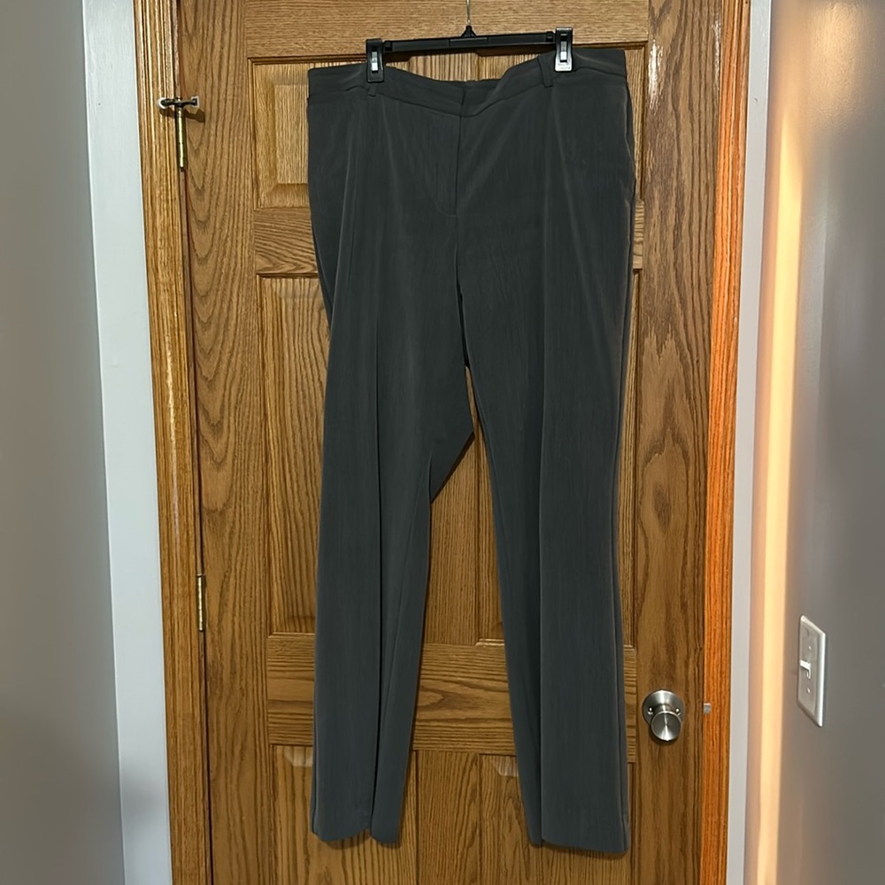 Worthington gray curvy fit dress pants 18 tall